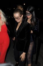CARA DELEVINGNE and KENDALL JENNER Leaves Eva Cavalli