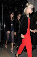 CARA DELEVINGNE and KENDALL JENNER Leaves Eva Cavalli