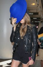 CARA DELEVINGNE Arrives at Los Angeles International Airport 10/21/2015
