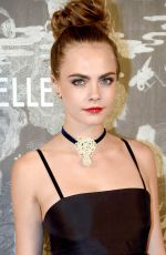 CARA DELEVINGNE at Chanel Exhibition Party in London 10/12/2015