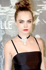 CARA DELEVINGNE at Chanel Exhibition Party in London 10/12/2015