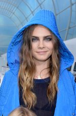 CARA DELEVINGNE at Chanel Fashion Show at Paris Fashion Week 10/06/2015
