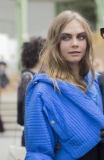 CARA DELEVINGNE at Chanel Fashion Show at Paris Fashion Week 10/06/2015