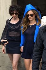 CARA DELEVINGNE Leaves Chanel Fashion Show in Paris 10/06/2015