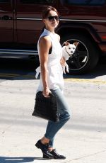 CARA SANTANA Out and About in Beverly Hills 10/02/2015