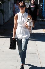 CARA SANTANA Out and About in Beverly Hills 10/02/2015