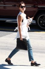 CARA SANTANA Out and About in Beverly Hills 10/02/2015