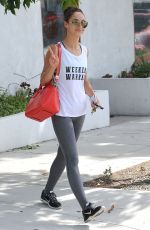 CARA SANTANA Out and About in West Hollywood 10/14/2015
