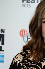 CAREY MULLIGAN at Suffragette Photocall at 2015 BFI London Film Festival 10/07/2015