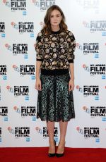 CAREY MULLIGAN at Suffragette Photocall at 2015 BFI London Film Festival 10/07/2015