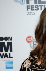 CAREY MULLIGAN at Suffragette Photocall at 2015 BFI London Film Festival 10/07/2015