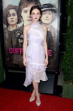 CAREY MULLIGAN at Suffragette Premiere in Beverly Hills 10/20/2015