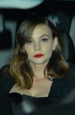 CAREY MULLIGAN Night Out in New York 10/12/2015
