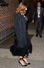 CAREY MULLIGAN Night Out in New York 10/12/2015