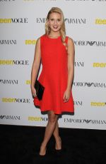 CAROLINE SUNSHINE at Teen Vogue’s 13th Annual Young Hollywood Issue Launch Party in Los Angeles 10/02/2015