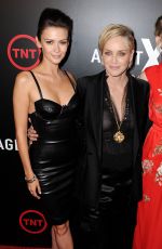 CAROLYN STOTESBERY at Agent X Premiere in West Hollywood 10/20/2015