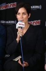 CARRIE-ANNE MOSS at 2015 New York Comic-con 10/10/2015