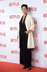 CARRIE-ANNE MOSS at Netflix at Netflix Spain’s Presentation in Madrid 10/20/2015