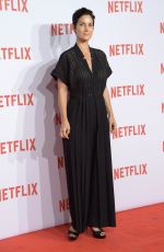 CARRIE-ANNE MOSS at Netflix at Netflix Spain’s Presentation in Madrid 10/20/2015