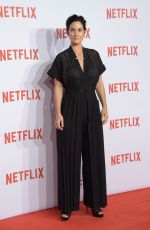 CARRIE-ANNE MOSS at Netflix at Netflix Spain’s Presentation in Madrid 10/20/2015
