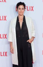 CARRIE-ANNE MOSS at Netflix at Netflix Spain’s Presentation in Madrid 10/20/2015