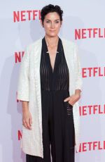 CARRIE-ANNE MOSS at Netflix at Netflix Spain’s Presentation in Madrid 10/20/2015