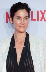 CARRIE-ANNE MOSS at Netflix at Netflix Spain’s Presentation in Madrid 10/20/2015