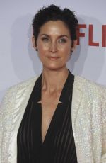 CARRIE-ANNE MOSS at Netflix at Netflix Spain’s Presentation in Madrid 10/20/2015