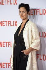 CARRIE-ANNE MOSS at Netflix at Netflix Spain’s Presentation in Madrid 10/20/2015