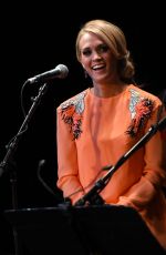 CARRIE UNDERWOOD at Country Music Hall of Fame & Museum: All for the Hall New York 10/06/2015