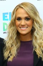 CARRIE UNDERWOOD at Elvis Duran Z100 Morning Show in New York 10/22/2015