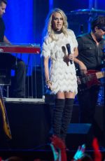 CARRIE UNDERWOOD Performs at Jimmy Kimmel Live in Los Angeles 10/27/2015
