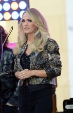 CARRIE UNDERWOOD Performs at The Today Show in New York 10/23/2015