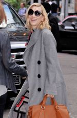 CATE BLANCHERR Arrives at ABC Studios in New York 10/07/2015
