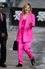 CATE BLANCHETT Arrives at Jimmy Kimmel Live in Los Angeles 10/05/2015