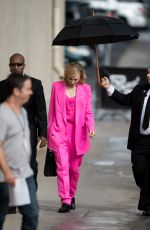CATE BLANCHETT Arrives at Jimmy Kimmel Live in Los Angeles 10/05/2015