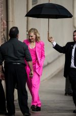 CATE BLANCHETT Arrives at Jimmy Kimmel Live in Los Angeles 10/05/2015