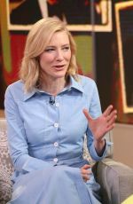 CATE BLANCHETT at Good Morning America in New York 10/07/2015
