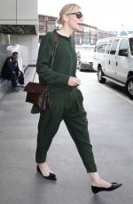 CATE BLANCHETT at LAX Airport in Los Angeles 10/04/2015