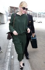CATE BLANCHETT at LAX Airport in Los Angeles 10/04/2015