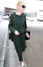 CATE BLANCHETT at LAX Airport in Los Angeles 10/04/2015