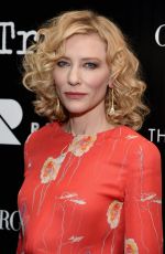 CATE BLANCHETT at Truth Premiere in New York 10/07/2015