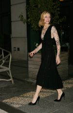 CATE BLANCHETT Night Out in New York 10/09/2015