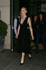 CATE BLANCHETT Night Out in New York 10/09/2015