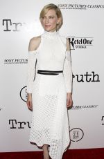 CATW BLANCHETT at Industry Screening of Truth in Los Angeles 10/05/2015