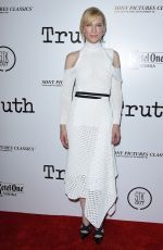 CATW BLANCHETT at Industry Screening of Truth in Los Angeles 10/05/2015