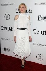 CATW BLANCHETT at Industry Screening of Truth in Los Angeles 10/05/2015