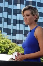 CHARISSA THOMPSON on the Set of Extra in Universal City 10/08/2015