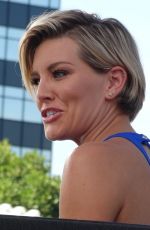CHARISSA THOMPSON on the Set of Extra in Universal City 10/08/2015