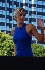 CHARISSA THOMPSON on the Set of Extra in Universal City 10/08/2015